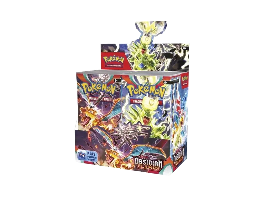 PKM - SCARLET & VIOLET 3 OBSIDIAN FLAMES BOOSTER DISPLAY (36 BOOSTER) 