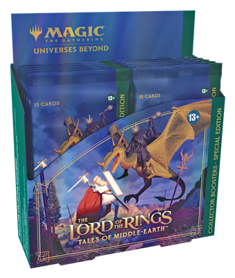 MTG - LOTR: TALES OF MIDDLE-EARTH SPECIAL EDITION COLLECTOR'S BOOSTER DISPLAY (12 PACKS) - EN