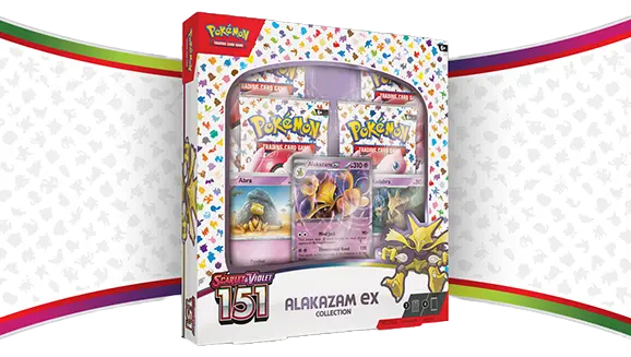 PKM - SCARLET & VIOLET 151 – ALAKAZAM EX BOX COLLECTION 