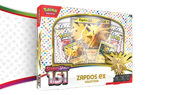 PKM - SCARLET & VIOLET 151 – ZAPDOS EX BOX COLLECTION