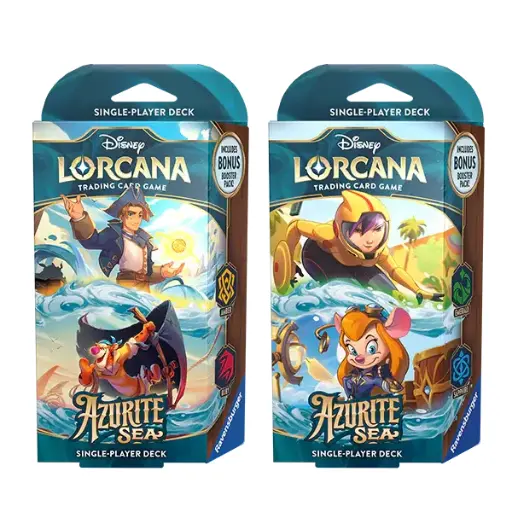 [DISNEYLORCANATCG-11098459] Starter Deck - Azurite Sea - Disney Lorcana TCG