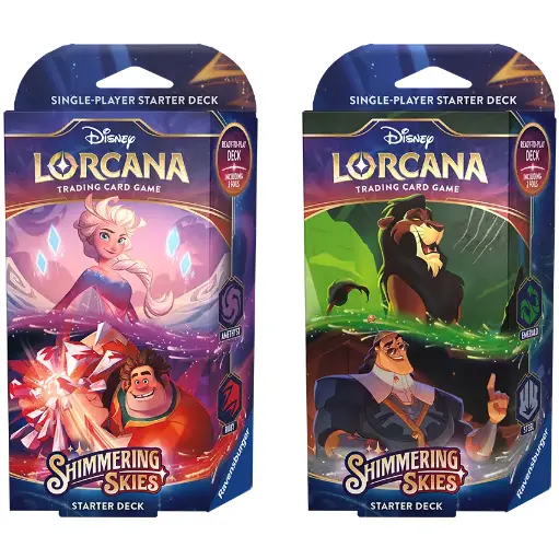 [RAVENSBURGER-98448] Starter Deck - Shimmering Skies - Disney Lorcana TCG