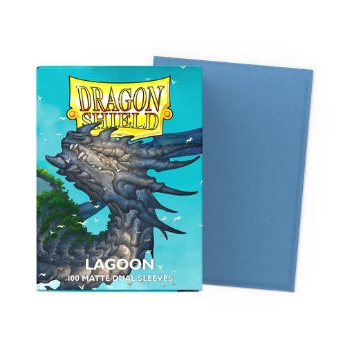 [AT-15048] DRAGON SHIELD DUAL MATTE SLEEVES - LAGOON 'SARAS' (100 SLEEVES)