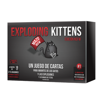 [EKIEK02ES] EXPLODING KITTENS NSFW