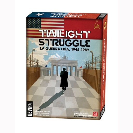 [TWILIGHTSTRUGGLE] TWILIGHT STRUGGLE: LA GUERRA FRÍA