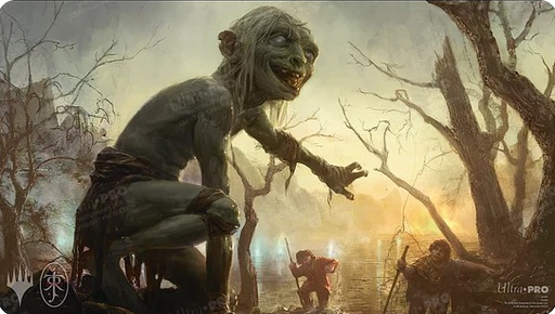 [90579] UP - The Lord of the Rings Tales of Middle-earth Playmat 9 - Featuring Smeagol for MTG