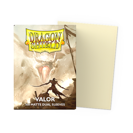 [96774] DRAGON SHIELD DUAL MATTE SLEEVES - VALOR (100 SLEEVES)