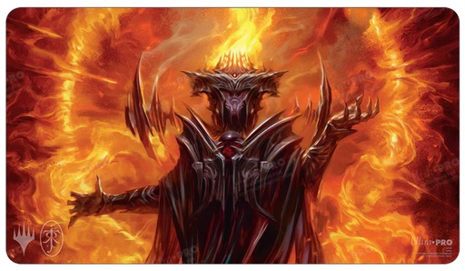 [90570] UP - THE LORD OF THE RINGS TALES OF MIDDLE-EARTH PLAYMAT D - FEATURING SAURON FOR MTG