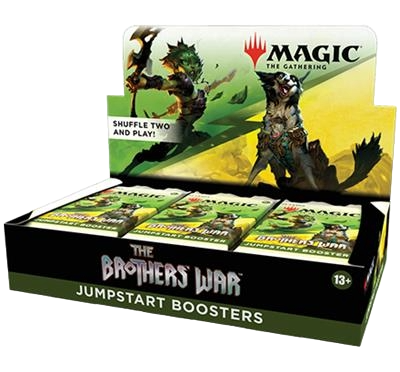 MTG - THE BROTHERS WAR JUMPSTART BOOSTER DISPLAY (18 PACKS)