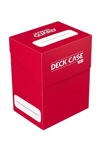 [UGD010258] Ultimate Guard Deck Case 80+ Caja de Cartas Tamaño Estándar Rojo