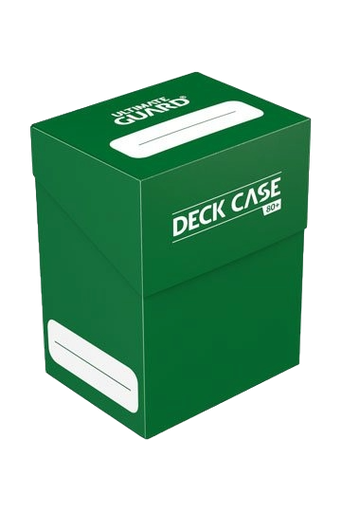 [UGD010253] Ultimate Guard Deck Case 80+ Caja de Cartas Tamaño Estándar Verde