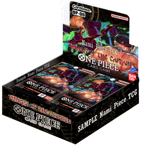 [101594] ONE PIECE CARD GAME OP06 - WINGS OF THE CAPTAIN - BOOSTER DISPLAY (24 PACKS) - EN