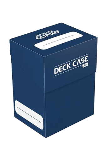 [UGD010255] Ultimate Guard Deck Case 80+ Caja de Cartas Tamaño Estándar Azul