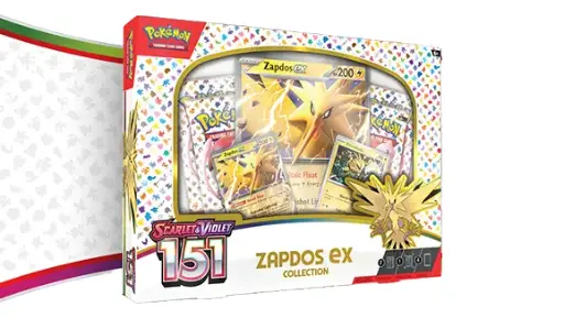 [100513] PKM - SCARLET & VIOLET 151 – ZAPDOS EX BOX COLLECTION