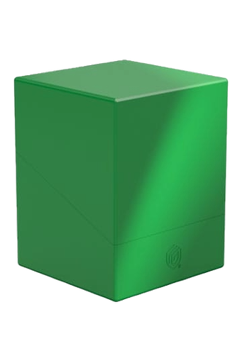 [UGD-011422-002-00] Ultimate Guard Boulder Deck Case 100+ Solid Verde