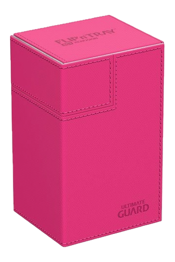 [UGD010773] Ultimate Guard Flip´n´Tray Deck Case 80+ Tamaño Estándar XenoSkin Fucsia