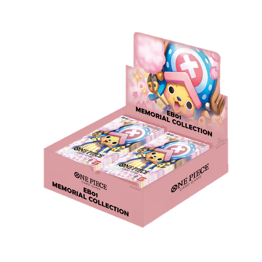 [104250] ONE PIECE CARD GAME EB01 - MEMORIAL COLLECTION - EXTRA BOOSTER DISPLAY (24 PACKS) 